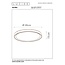 NURIA - Ceiling lamp - Ø 30 cm - LED Dim. - 1x18W 2700K - 3 StepDim - White - 79182/18/31