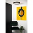 NURIA - Ceiling lamp - Ø 30 cm - LED Dimming. - 1x18W 2700K - 3 StepDim - Black - 79182/18/30