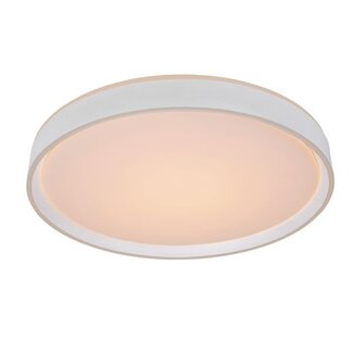 Lucide NURIA - Plafonnier - Ø 50 cm - LED Gradation. - 1x36W 2700K - 3 StepDim - Blanc - 79182/36/31