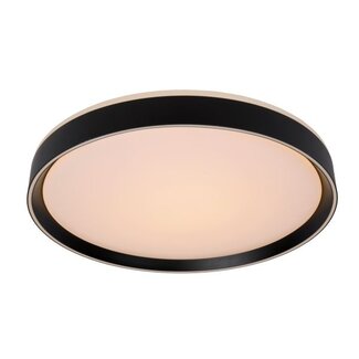 Lucide NURIA - Ceiling lamp - Ø 50 cm - LED Dimming. - 1x36W 2700K - 3 StepDim - Black - 79182/36/30