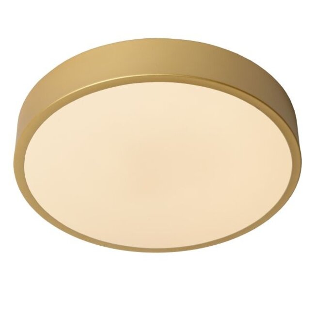 UNAR - Ceiling lamp - Ø 30 cm - LED Dimming. - 1x18W 2700K - 3 StepDim - Matt Gold / Brass - 79185/30/02