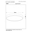 UNAR - Plafonnier - Ø 39,5 cm - LED Dimmable. - 1x24W 2700K - Variateur 3 niveaux - Blanc - 79185/40/31