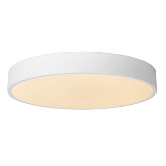 Lucide UNAR - Plafonnier - Ø 39,5 cm - LED Gradation. - 1x24W 2700K - 3 StepDim - Blanc - 79185/40/31