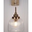 Mouth - wall lamp - gold / clear glass - E14