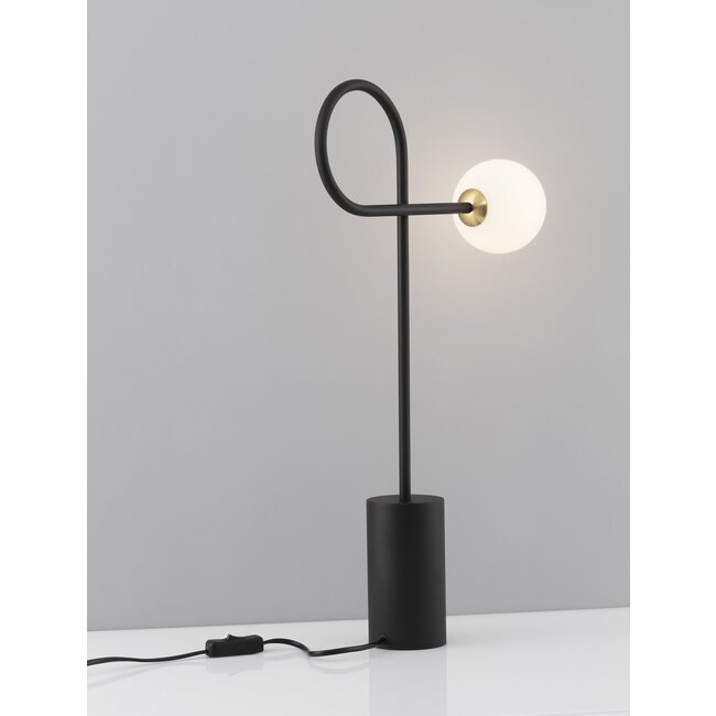 DEDALO - table lamp - G9 - black
