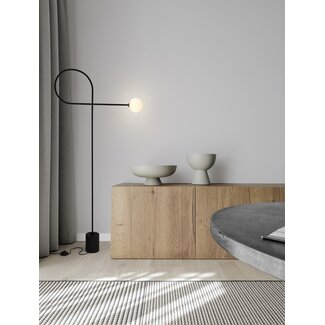 Nova Luce DEDALO - floor lamp - G9 - black