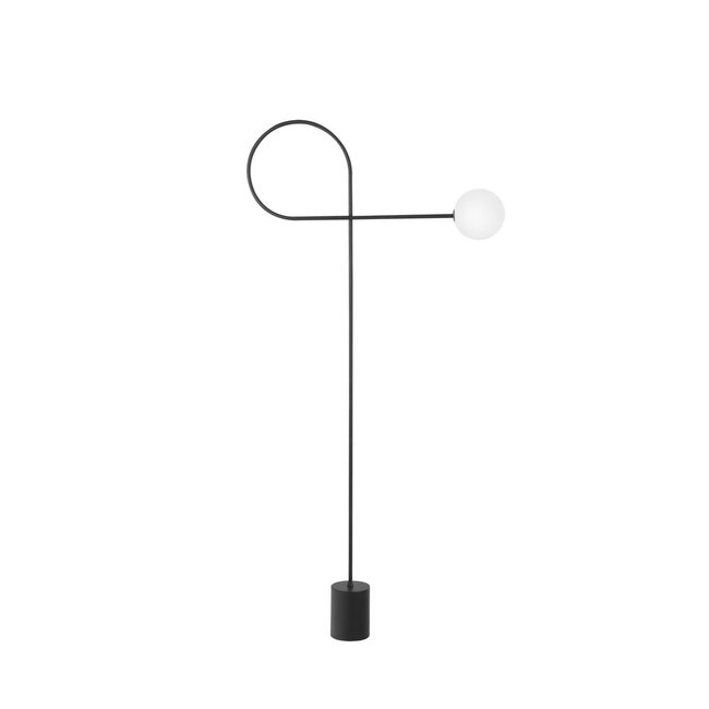DEDALO - floor lamp - G9 - black