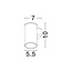 ALP - applique - 10W LED - IP54 - noir