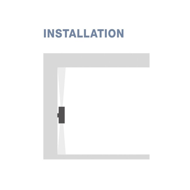 ALP - wall lamp - 2x10W LED - IP54 - black