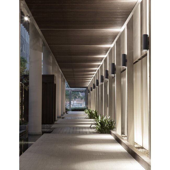 ALP - applique - 2x10W LED - IP54 - noir