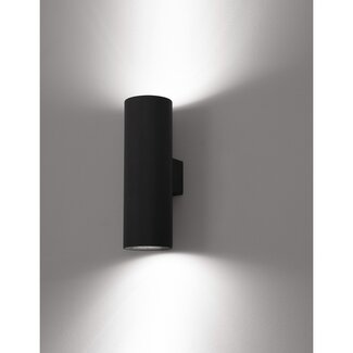 Nova Luce ALP - wall lamp - 2x10W LED - IP54 - black