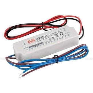 MW Driver 12V-20W IP67