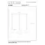 ELYSEE - Suspension - 3xE27 - Opale - 21430/03/61