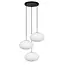 ELYSEE - Hanging lamp - Ø 55 cm - 3xE27 - Opal - 21430/13/61