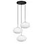 ELYSEE - Lampe à suspension - Ø 55 cm - 3xE27 - Opale - 21430/13/61