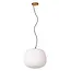 ELYSEE - Hanging lamp - Ø 38 cm - 1xE27 - Opal - 21431/38/61