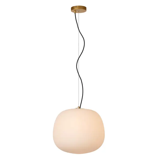 ELYSEE - Hanging lamp - Ø 38 cm - 1xE27 - Opal - 21431/38/61
