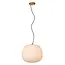 ELYSEE - Pendant lamp - Ø 38 cm - 1xE27 - Opal - 21431/38/61