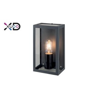 LioLights Applique XUDO Noir IP44