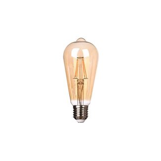 LioLights STEP DIM BULB - Lampe à filament - ST64 - LED Dim. - E27 - 1x6W 2700K - 3 StepDim