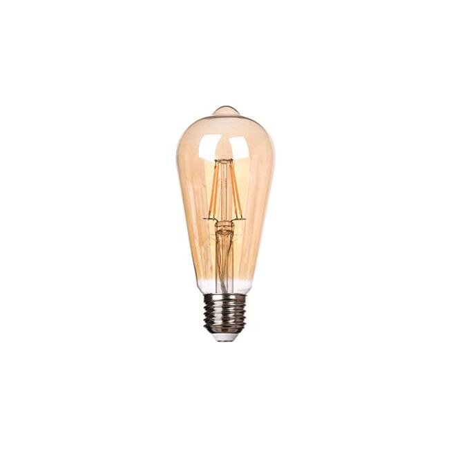 STEP DIM BULB - Lampe à filament - ST64 - LED Dim. - E27 - 1x6W 2700K - 3 StepDim