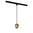 TRACK PRESTON Hanglamp - 1-fase Railsysteem / Railverlichting - 1xGU10 - Mat Goud / Messing (Uitbreiding) - 09958/01/02