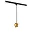 TRACK PRESTON Hanging lamp - 1-phase track system / track lighting - 1xGU10 - Matt Gold / Brass (Expansion) - 09958/01/02