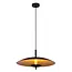 Lucide VULCAN - Hanglamp - Ø 47 cm - LED Dimb. - 1x9W 3000K - Zwart - 30461/09/30