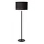 MAYA - Floor lamp - Ø 45 cm - 1xE27 - Black - 45709/81/30