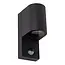 ZARO IR - Wall spotlight Outdoor - 1xGU10 - IP65 - Black - 69803/01/30