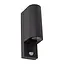 ZARO IR - Wall spotlight Outdoor - 2xGU10 - IP65 - Black - 69803/02/30