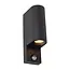 ZARO IR - Wall spotlight Outdoor - 2xGU10 - IP65 - Black - 69803/02/30