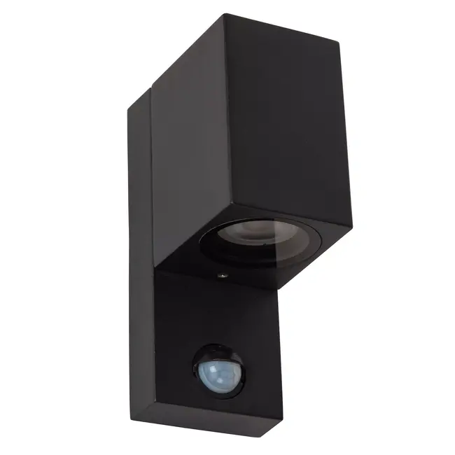 ZARO IR - Wandspot Buiten - 1xGU10 - IP65 - Zwart - 69802/01/30