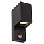 Lucide ZARO IR - Wall spotlight Outdoor - 1xGU10 - IP65 - Black - 69802/01/30