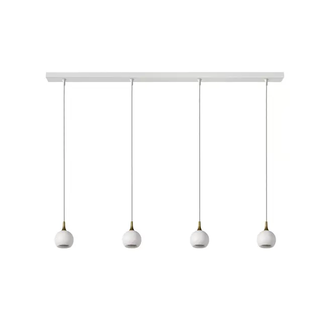 FAVORI - Hanglamp - 4xGU10 - Wit - 09434/04/31