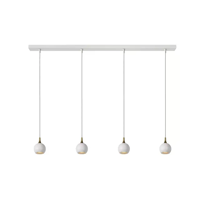 FAVORI - Hanging lamp - 4xGU10 - White - 09434/04/31