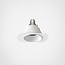 Trimless Slimline Round Adjustable Fire-Rated Matte white