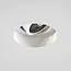 Trimless Slimline Rond Ajustable Coupe-feu Blanc mat