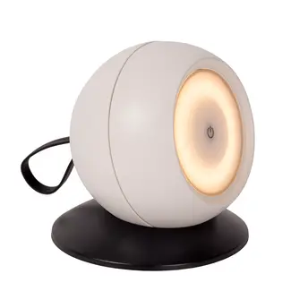 Lucide LUNEX - Oplaadbare Wandlamp Binnen/Buiten - Accu/Batterij - LED Dimb. - 1x2W 3000K - IP54 - Magnetisch - Wit