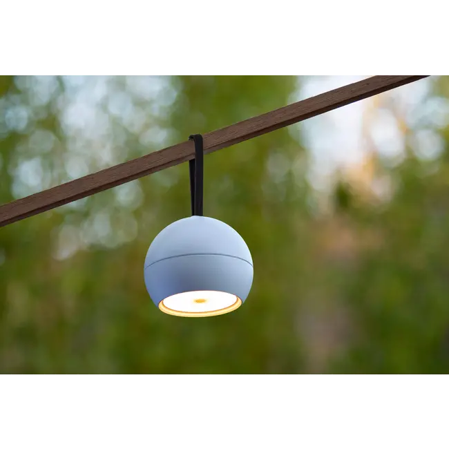 LUNEX - Rechargeable Wall Lamp Indoor/Outdoor - Accu/Battery - LED Dim. - 1x2W 3000K - IP54 - Magnetic - White - 27251/02/31