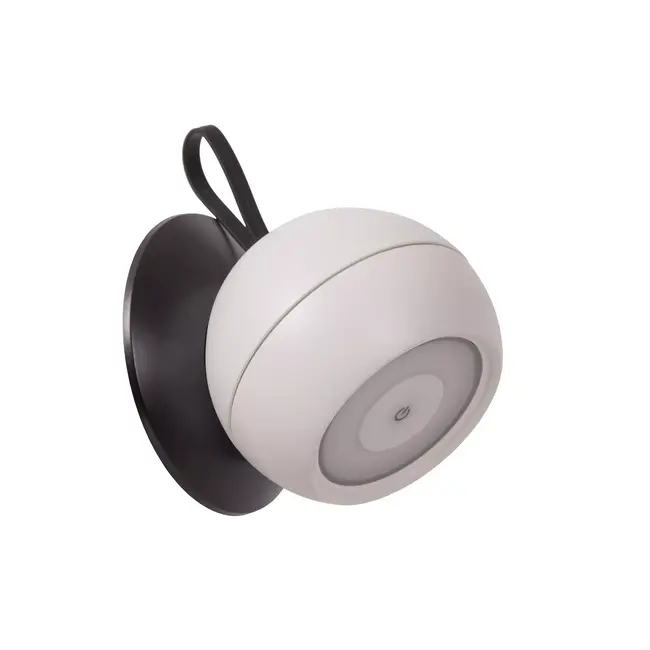 LUNEX - Rechargeable Wall Lamp Indoor/Outdoor - Accu/Battery - LED Dim. - 1x2W 3000K - IP54 - Magnetic - White - 27251/02/31