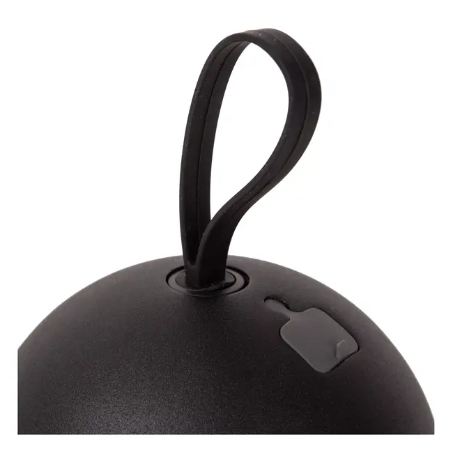 LUNEX - Rechargeable Wall Lamp Indoor/Outdoor - Accu/Battery - LED Dim. - 1x2W 3000K - IP54 - Magnetic - Black - 27251/02/30