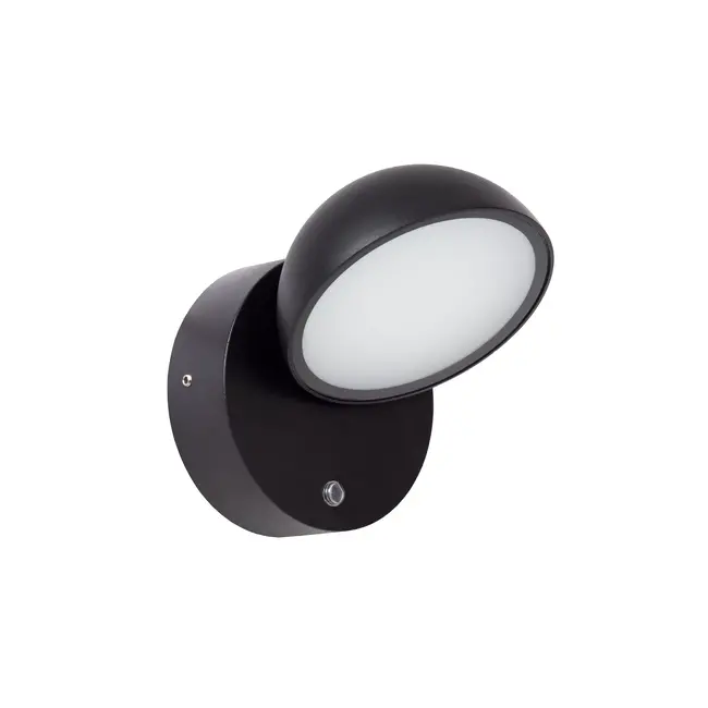FINN - Wandlamp Binnen/Buiten - LED - 1x12W 3000K - IP54 - Zwart - 22865/12/30