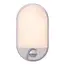 HUPS IR - Wandlamp Binnen/Buiten - LED - 1x10W 3000K - IP54 - Beweging & dag/nacht sensor - Wit - 22864/10/31