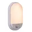 HUPS IR - Wall lamp Indoor/Outdoor - LED - 1x10W 3000K - IP54 - Movement & day/night sensor - White - 22864/10/31