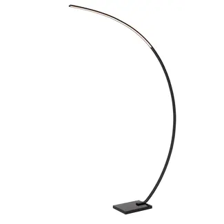 Lucide CURVE - Lampe à arc - LED à intensité variable - 1 x 15 W 2700 K - Noir