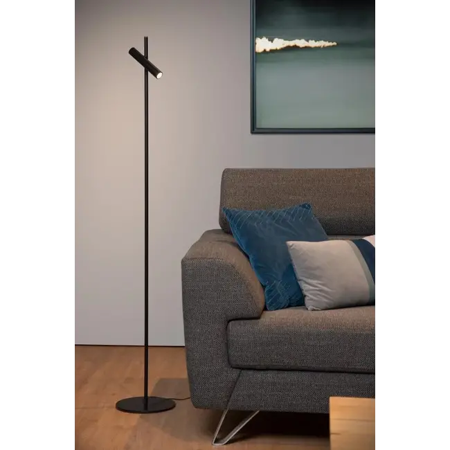 Lucide PHILON - Liseuse - Ø 23 cm - LED Variateur. - 1x4,5W 3000K - Noir - 79781/05/30