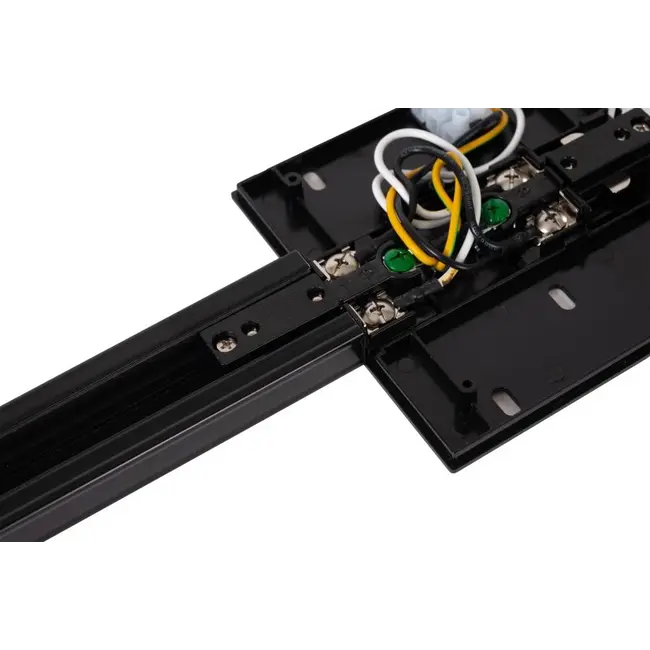 ucide TRACK Starter Power Supply - 1-phase Track System / Track Lighting - Single/Double - Black (Expansion)