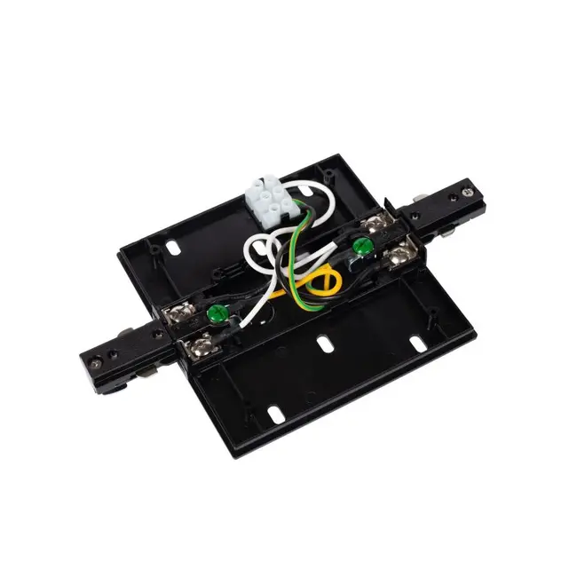 ucide TRACK Starter Power Supply - 1-phase Track System / Track Lighting - Single/Double - Black (Expansion)