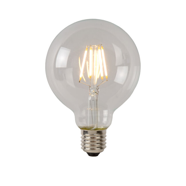 G80 Class A - Filament lamp - Ø 8 cm - LED - E27 - 1x7W 2700K - Transparant - 49081/07/60